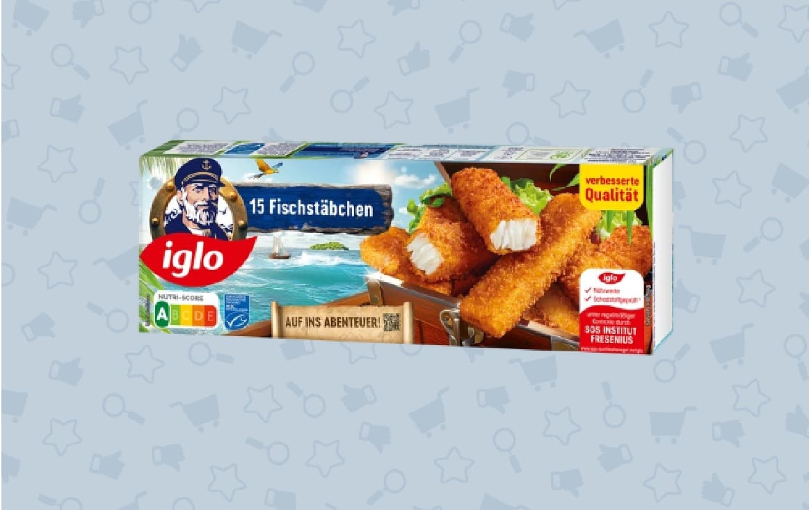 iglo 15 Fischstäbchen