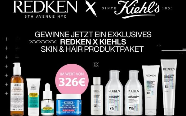 Набор продуктов для кожи и волос от Kiehl’s и Redken