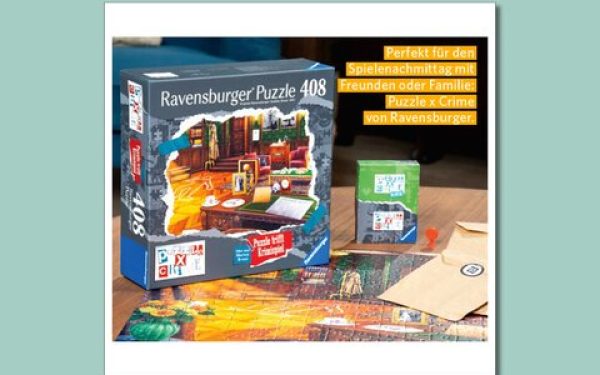 10 Puzzle x Crime Spiele von Ravensburger